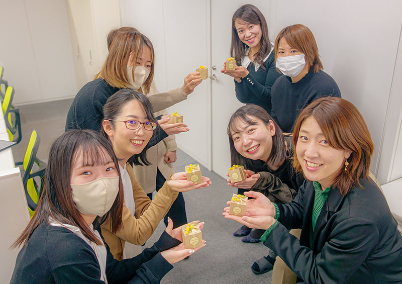 女性が活躍する会社の体現