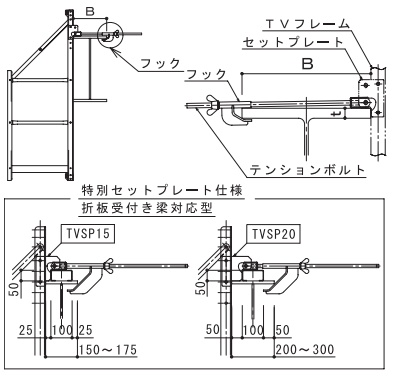 Nsトビック アルミ合金製吊足場 日綜産業株式会社 仮設足場 仮設資材のレンタル 法面 支保工 手すり先行工法